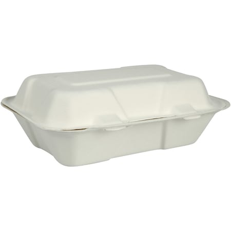 Abena Containers, To-Go, Clam Shell Meal Box w/ Hinged Lid, PK200 1999904379